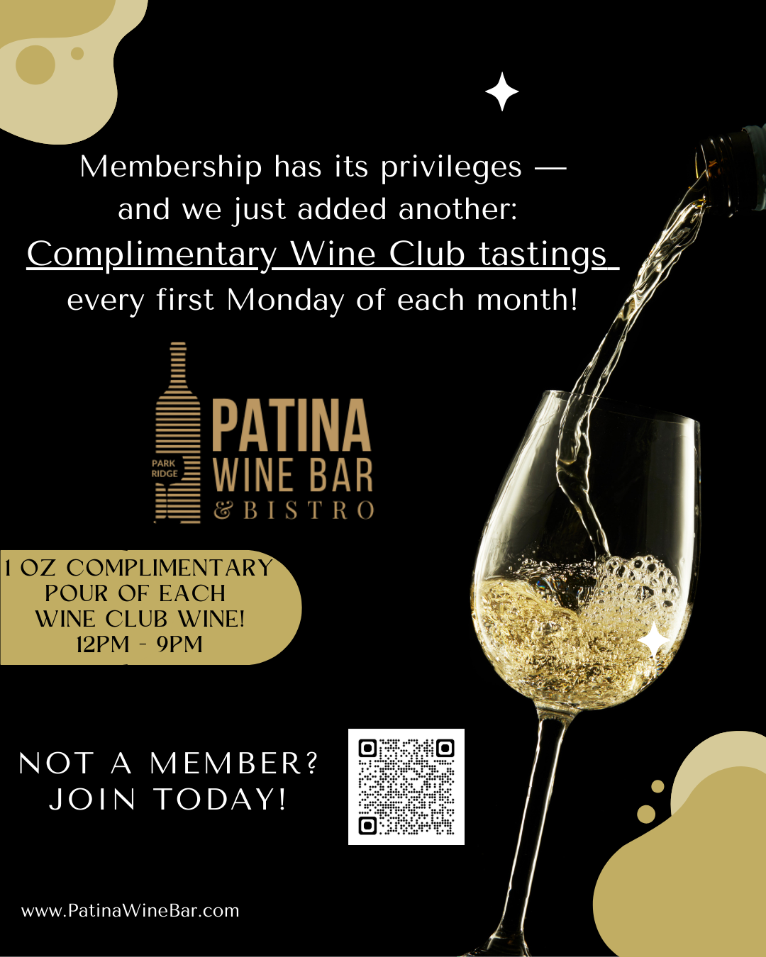 Free Monday Wine Club Tastings!