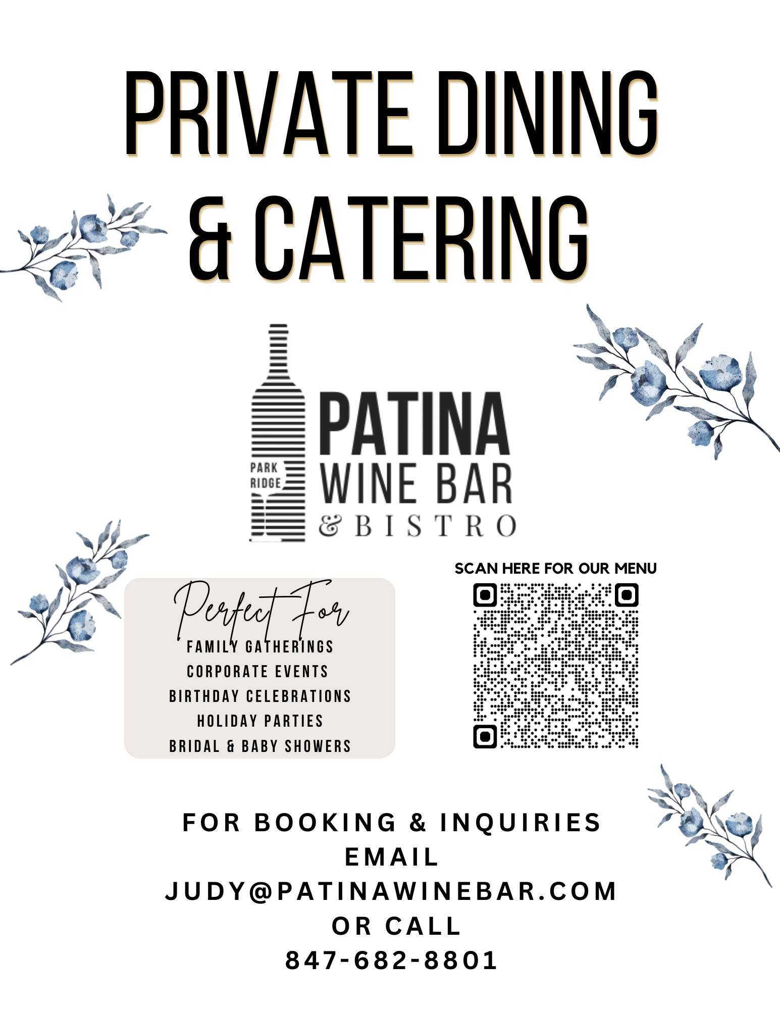 Private Events & Catering