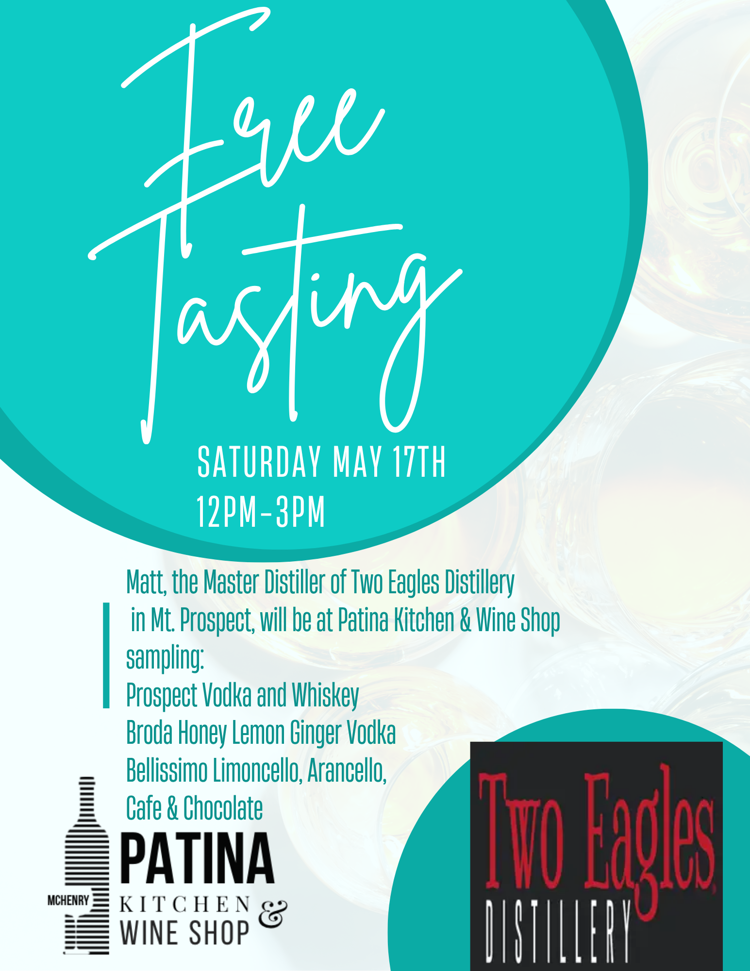 Complimentary Tasting in McHenry!
